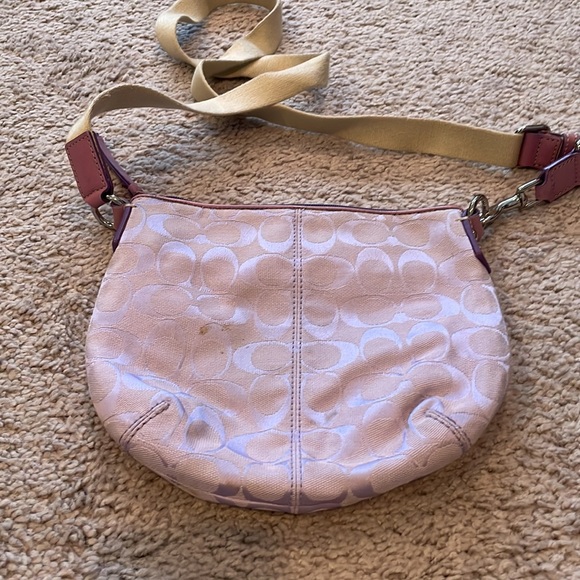 Purple Coach crossbody purse - Picture 3 of 5